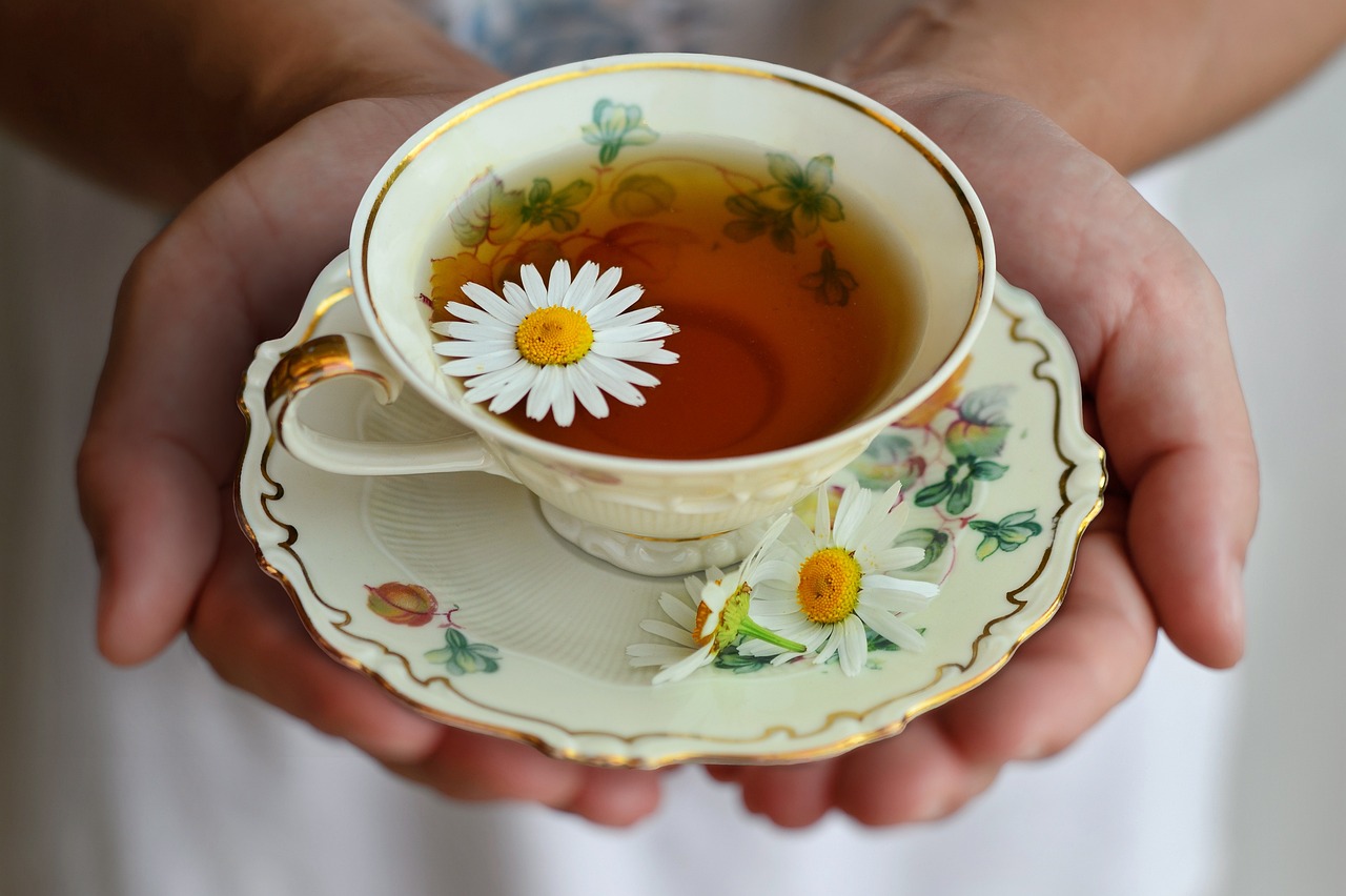 cup, tea, porcelain