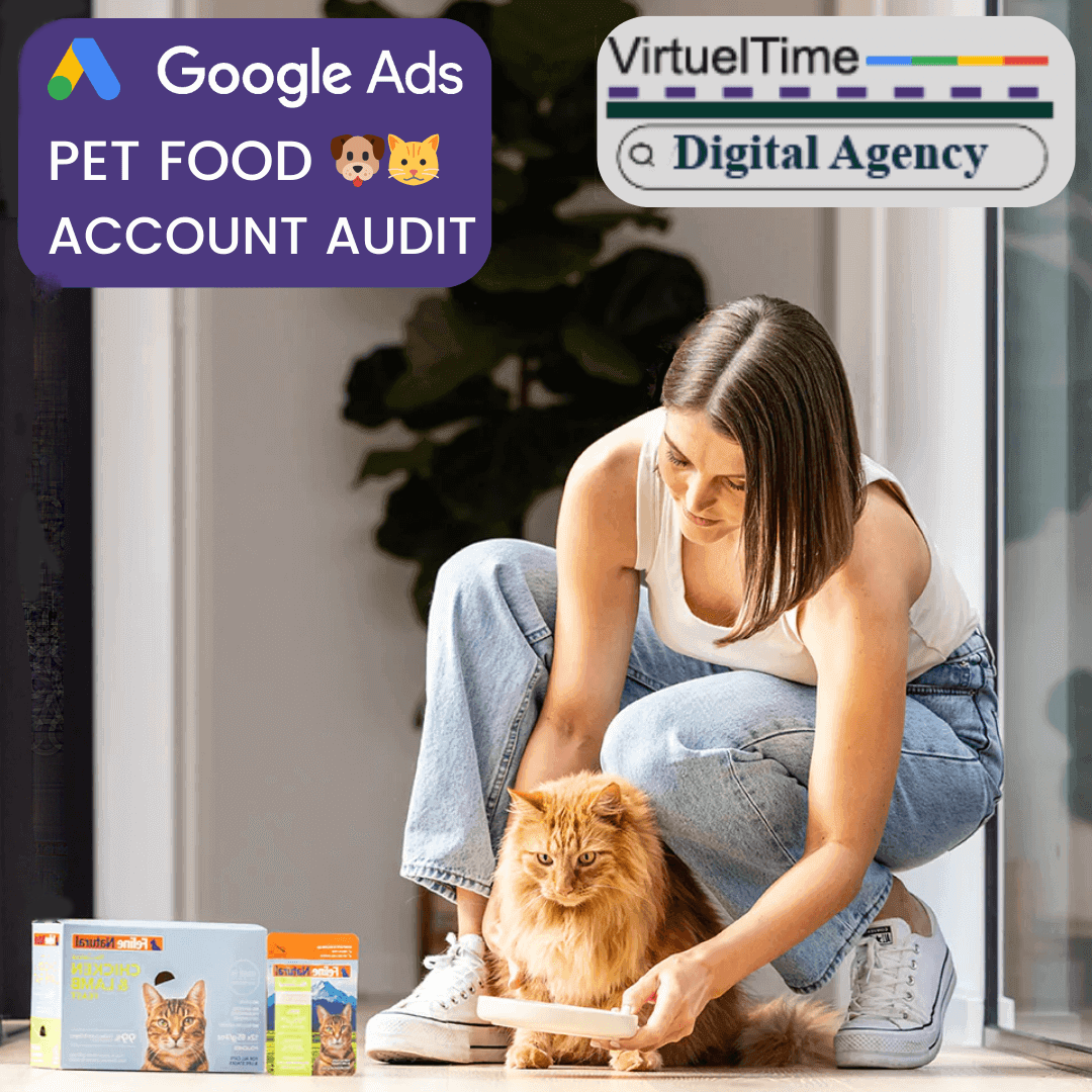 audit google ads nourriture animaux