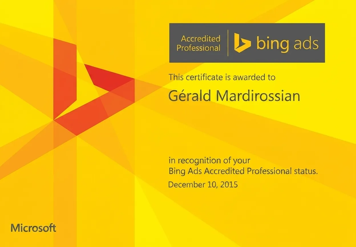 Bing Ads Microsoft